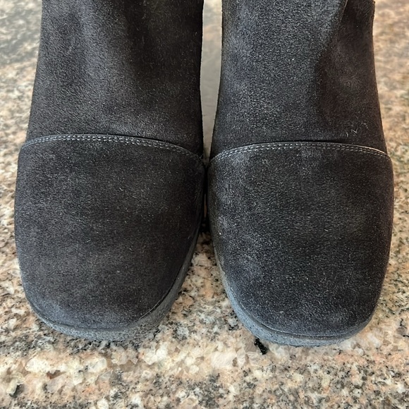 Louis Vuitton Suede Calfskin Crossroads Wedge Ankle Boots - Picture 13 of 16